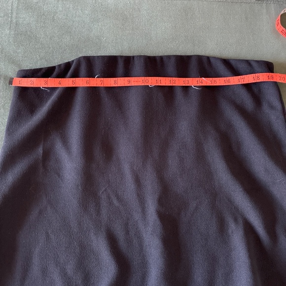 NWT Tuckernuck strapless black crepe Marin top XL - Picture 9 of 12